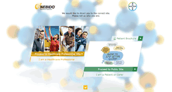 Desktop Screenshot of nebido.com